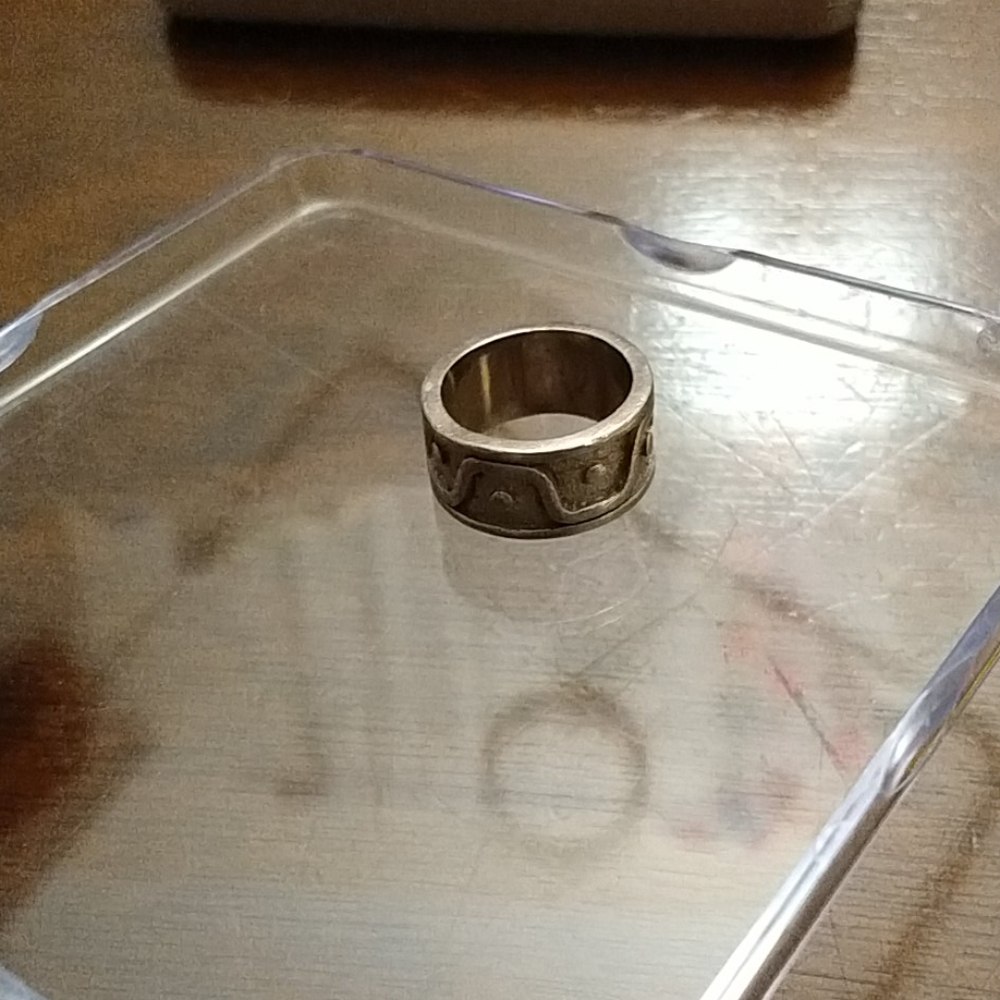 Vintage 925 Solid Silver Ring - image 3